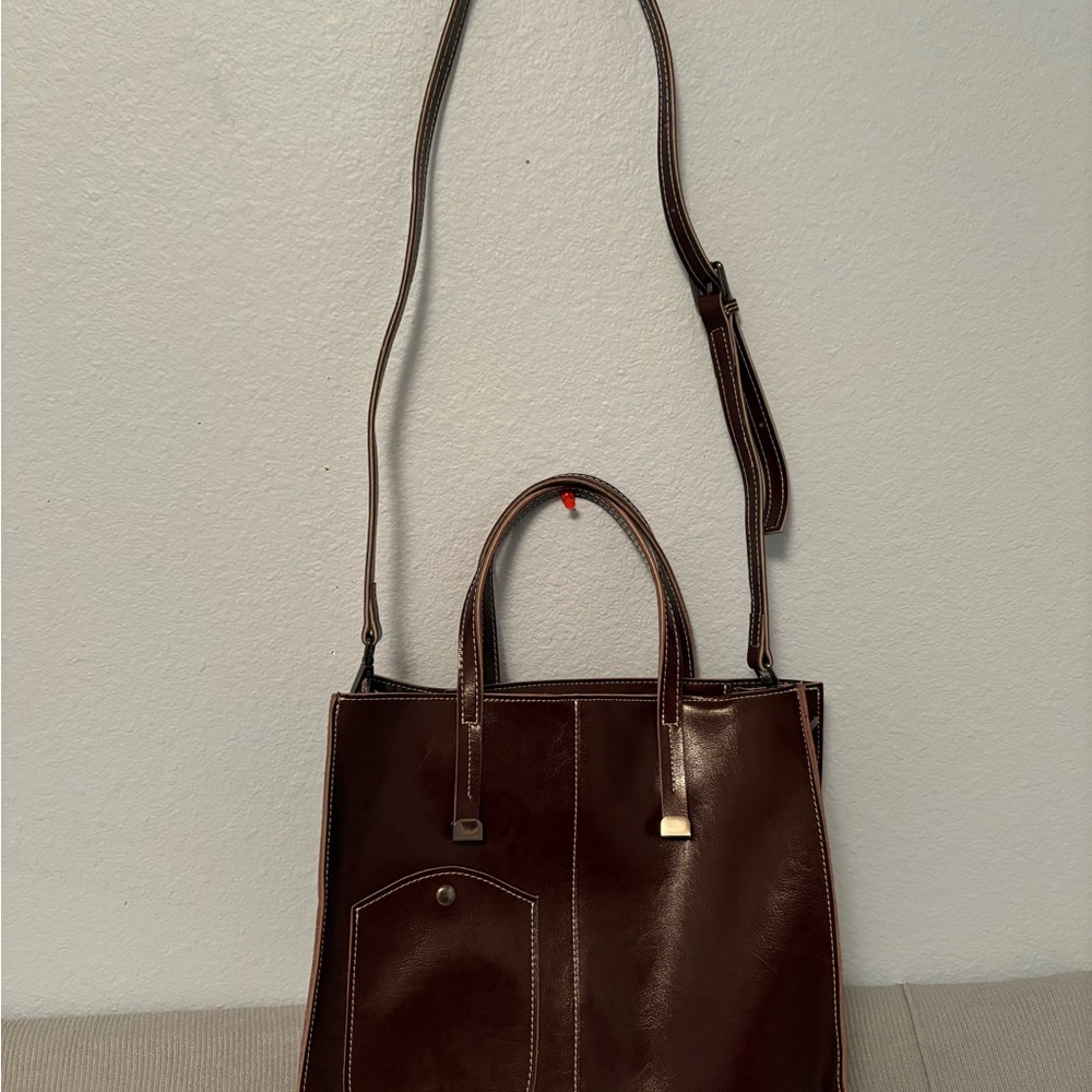 MDBM Burgundy Eze Tote